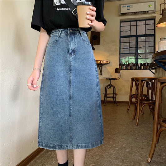Cheap wholesale 2021 spring summer autumn new fashion casual sexy women Skirt woman female OL jean skirts Ay0202
